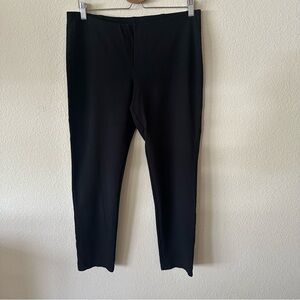 Eileen Fisher Black Stretchy Ankle Pants size Medium